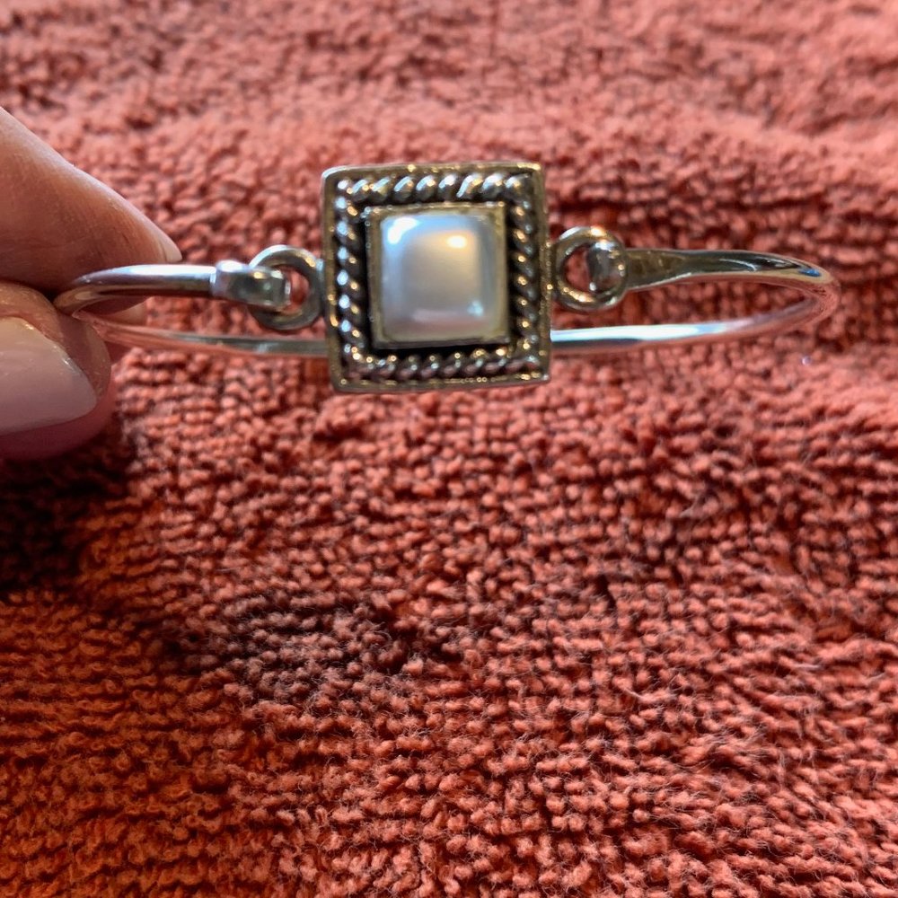 Sterling Silver Hooked Bracelet